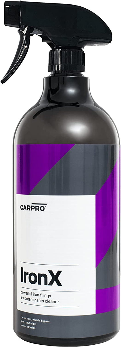  CARPRO IronX Iron Remover: Stops Rust Spots and Pre-Mature  Failure of the Clear Coat, Iron Contaminant Removal - 1 Liter with Sprayer  (34oz) : Everything Else