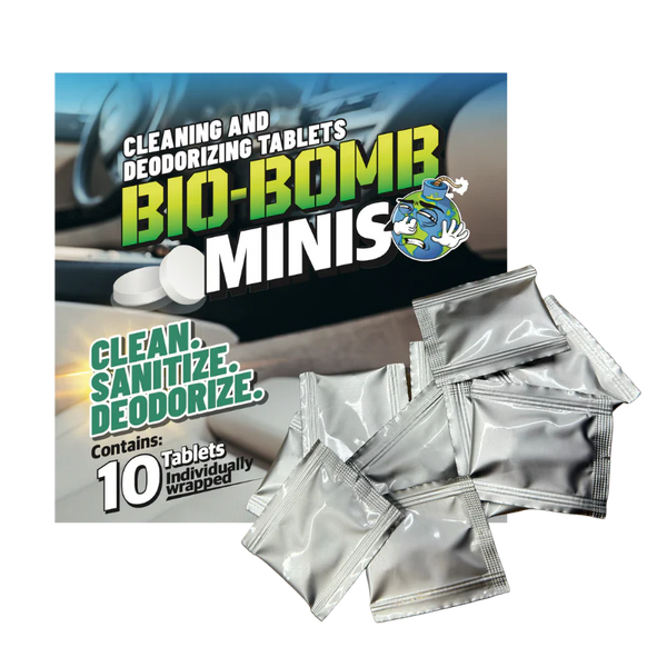 Bio-Bomb Minis: Dissolvable Cleaning and Deodorizing Tablets