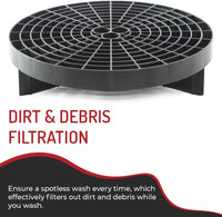 bucket grate dirt trapper