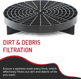 bucket grate dirt trapper