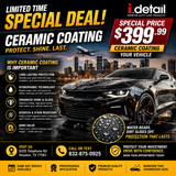 $399.99 Ceramic Coating + Polish