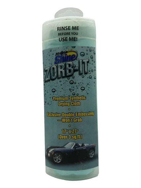 ZORB-IT DRYING CLOTH 17" x 27" green