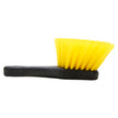 9" Short Handle Tire/Wheel Brush Stiff PVC Bristles Yellow
