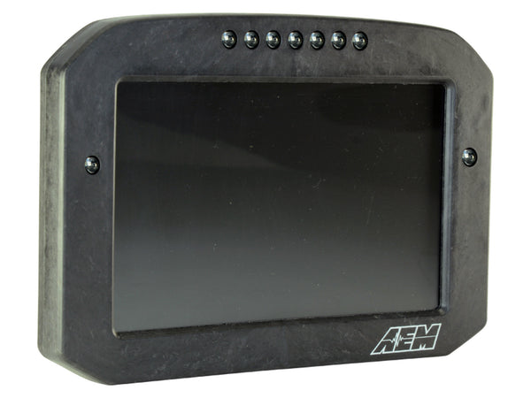AEM CD-7 Carbon Flat Panel Digital Racing Dash Display - Non-Logging / GPS Enabled