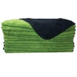 Dual-Faced Quick Detail Towel Neon Green / Black