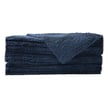 Edgeless Microfiber Buffing Towel Black