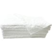 Edgeless Microfiber Buffing Towel White