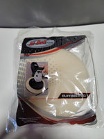 heavy cut white 6.5" foam pad