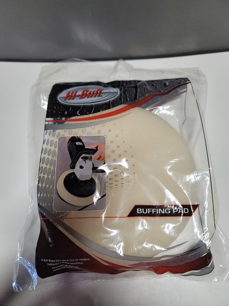 heavy cut white 6.5" foam pad