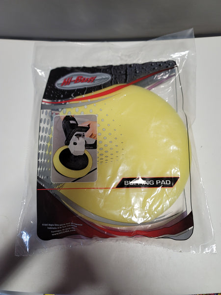 medium cut yellow 6.5" foam pad