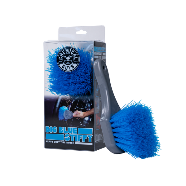 BIG BLUE STIFFY HEAVY DUTY TIRE BRUSH