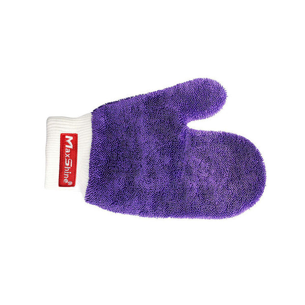 Maxshine Twisted Loop Microfiber Wash Mitt - Purple