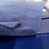 Edgeless Navy Blue 24"x36" Microfiber Elite Towel 380 GSM Drying Towel