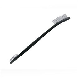 7" Dual Purpose Detail Brush Toothbrush Style Black