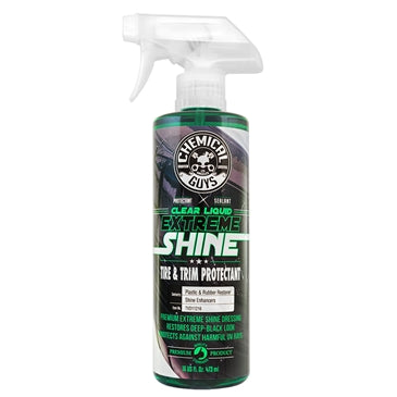Clear Liquid Extreme Shine Tire and Trim Dressing and Protectant