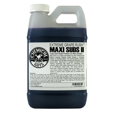 Maxi Suds II Extreme Grape Rush Super Suds Car Wash Shampoo (64 oz. - 1/2 Gal)
