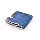 Microfiber Towel 16"x16"/40 x 40cm - 600gsm Blue/Seamed