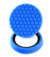 Self-Centered Hex-Logic Light Cleaning, Glazes and Gloss Enhancing Pad, Blue (7.5 Inch) 1 pad