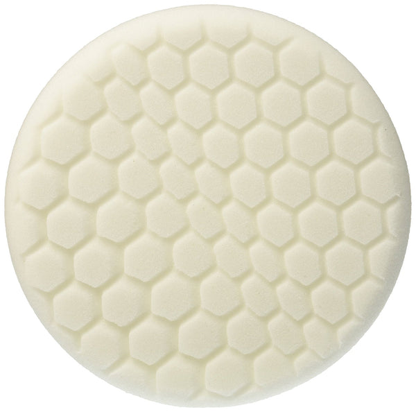 Self-Centered Hex-Logic Medium Life Polishing Pad, White (7.5 inch)