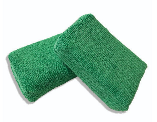 Green  Microfiber Wax Applicator