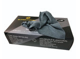 Black Edgeless All Purpose Microfiber Towel in-a-box 30pcs 220GSM