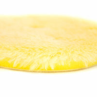 rupes yellow medium wool Pad 5"