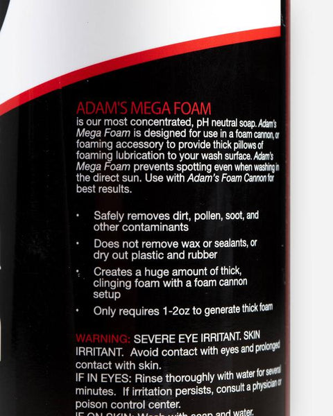 Adam's Mega Foam – i.detail