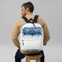 i.detail graffiti Backpack + c67z corvette