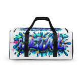 I.Detail Graffiti Color Splash Duffle bag