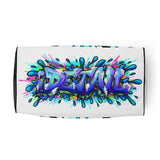 I.Detail Graffiti Color Splash Duffle bag