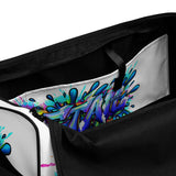 I.Detail Graffiti Color Splash Duffle bag
