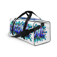 I.Detail Graffiti Color Splash Duffle bag