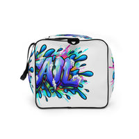 I.Detail Graffiti Color Splash Duffle bag