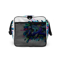 I.Detail Graffiti Color Splash Duffle bag