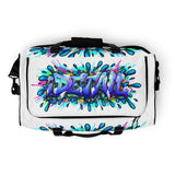 I.Detail Graffiti Color Splash Duffle bag