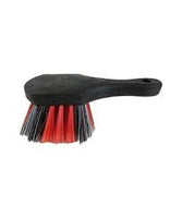Mix Nylex Bristles Soft Scrubber Brush, 9", Red/Grey