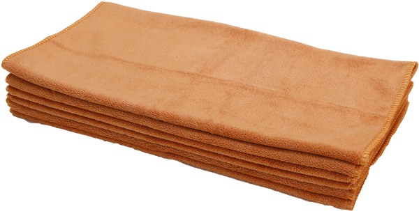 Copper Red Microfiber Towel 16" x 24" 380 GSM