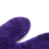 Maxshine Twisted Loop Microfiber Wash Mitt - Purple
