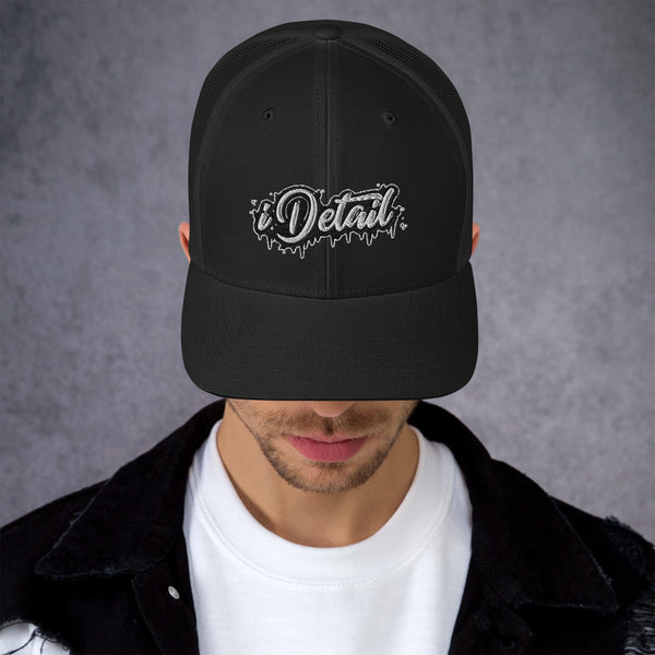 i.detail graffiti Trucker Cap Embroidery #2