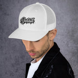 i.detail graffiti Trucker Cap Embroidery #2