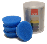 Rupes 70 mm (2.75 inch) Blue Coarse Foam Pad 4 Pack