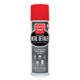 FOAMING METAL DETAILER, 17 oz