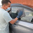 Microfiber Edgeless Towel Scratch-Free, Safe for All Surface, 380 GSM, 16"x16", Grey 12 pack