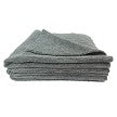 Microfiber Edgeless Towel Scratch-Free, Safe for All Surface, 380 GSM, 16"x16", Grey 12 pack