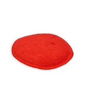 5" Red Round Microfiber Applicator