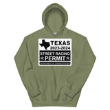 Texas Street Racing Permit Hoodie 2023 - 2024